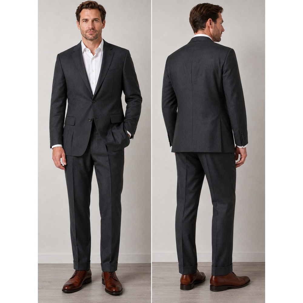 Jos. A. Bank Charcoal Gray Two-Piece Suit